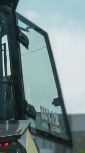 Дверца правого окна кабины в сборе