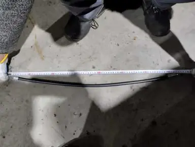 Шланг тормозной системы (75, прямой, Вн/Нр, гайка17)