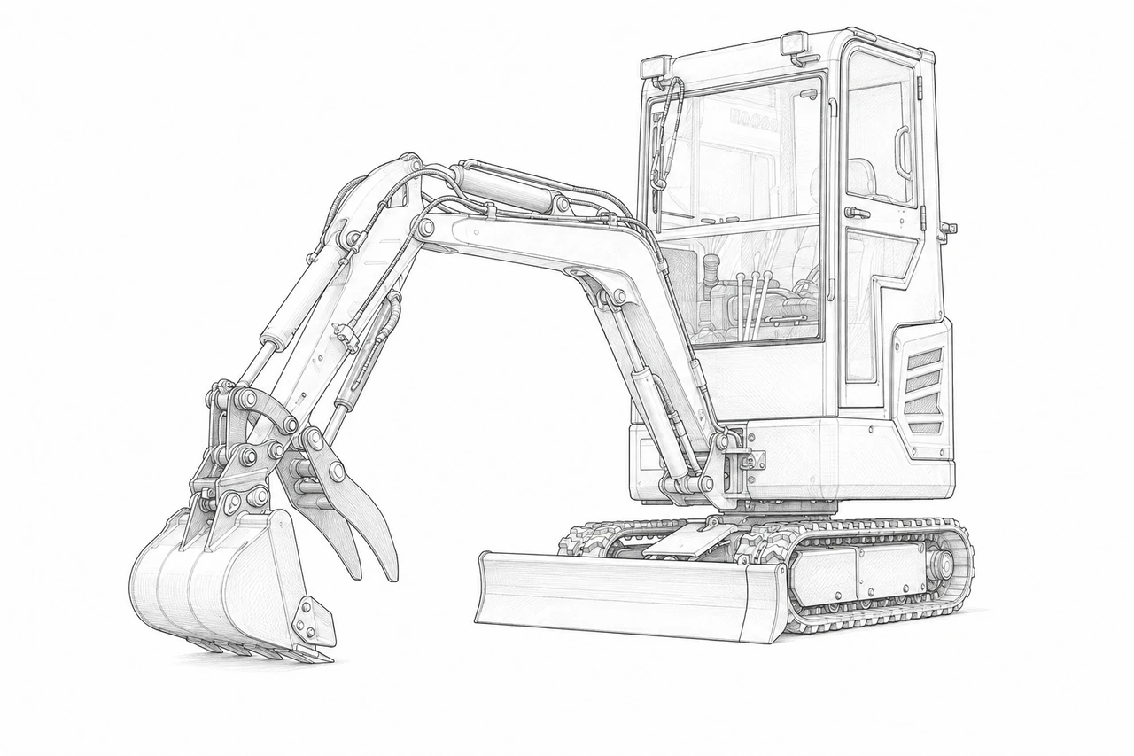 Boulder EX16C — техническая иллюстрация