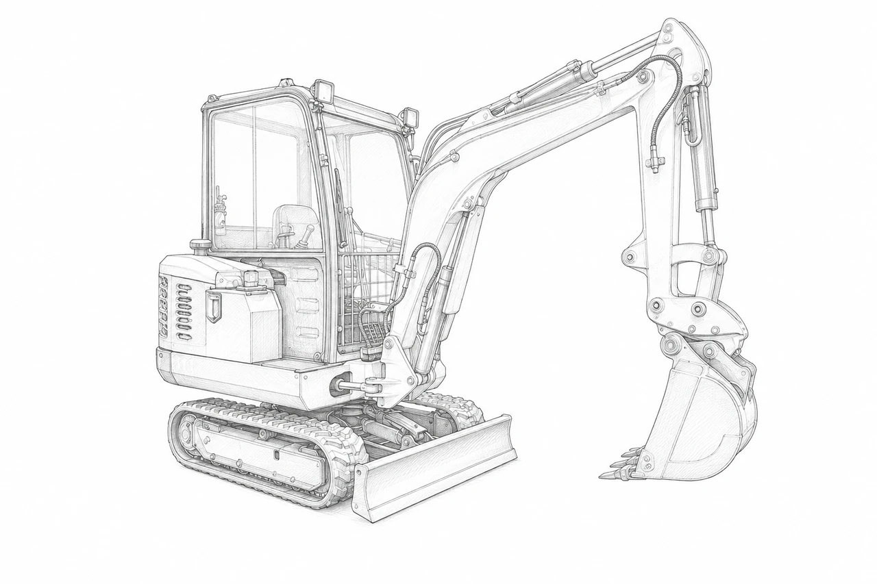 Boulder EX22C — техническая иллюстрация