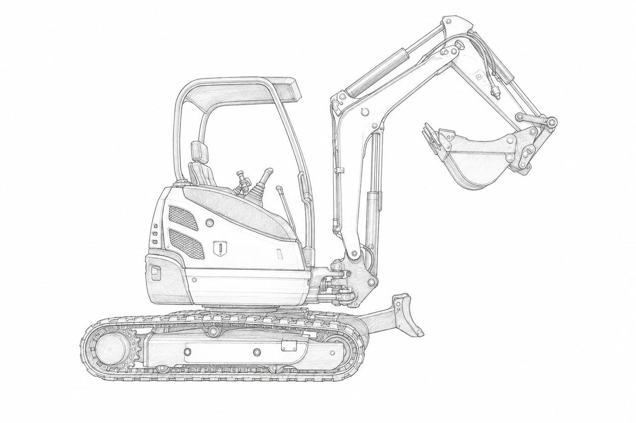 Boulder EX25H — техническая иллюстрация