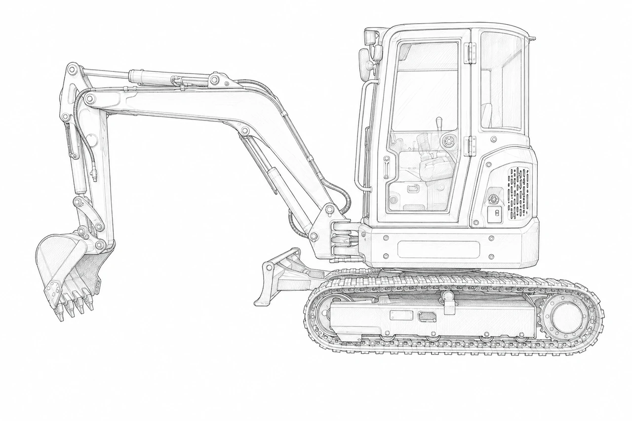 Boulder EX40HC — техническая иллюстрация