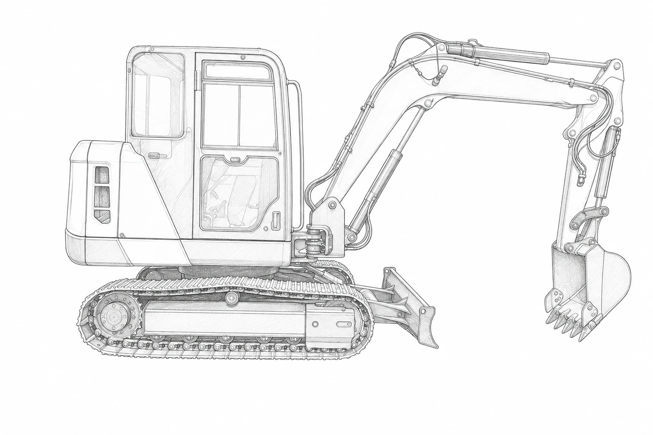 Boulder EX60C — техническая иллюстрация