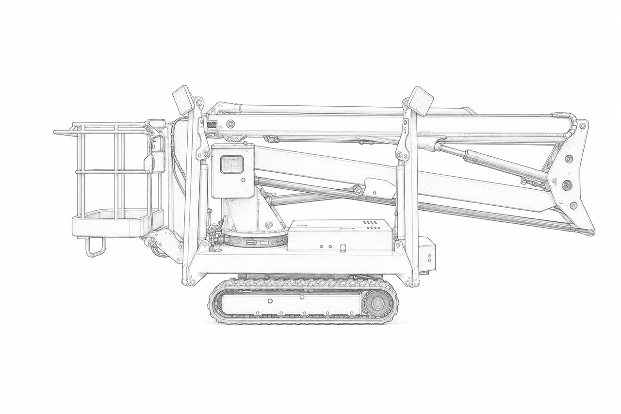 Boulder Novas 140T — техническая иллюстрация
