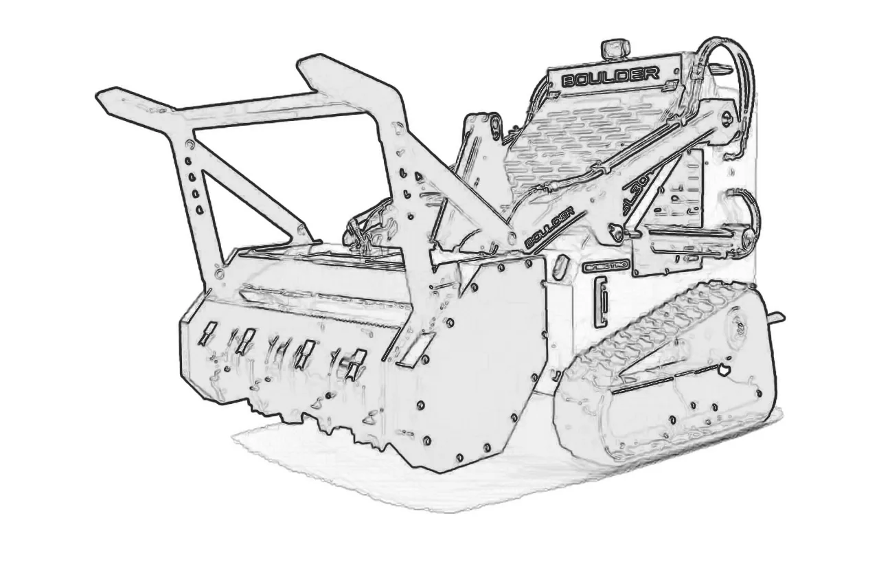 Boulder SL30TE — техническая иллюстрация