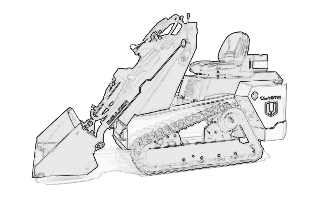Boulder SL40TG — техническая иллюстрация